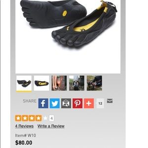 Vibram five fingers - size 40 (size 8-8.5)